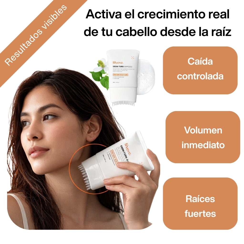 Lilyeve Suero de Crecimiento Capilar con Cepillo Integrado