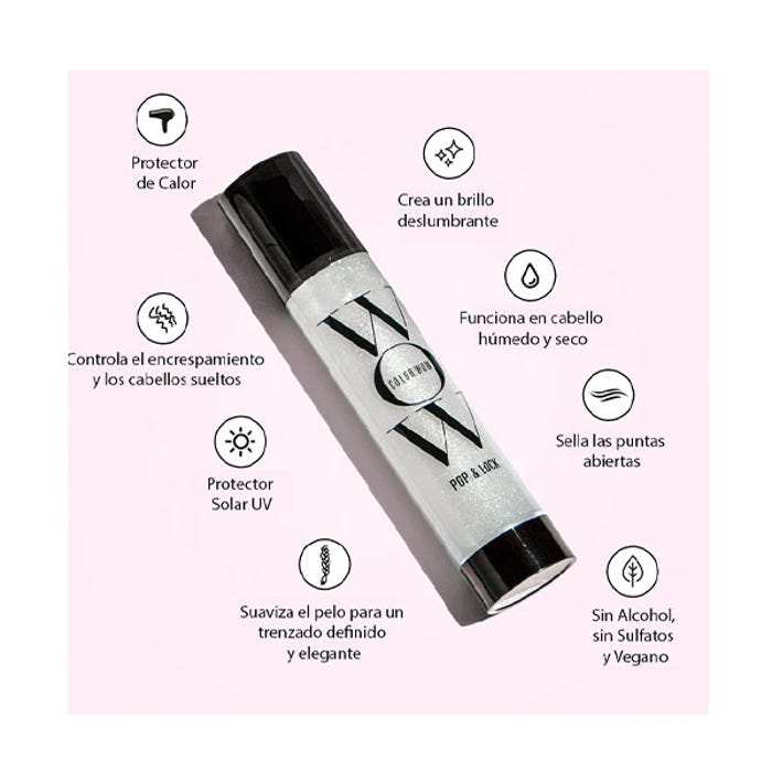 Serum Brillo y Control Color wow