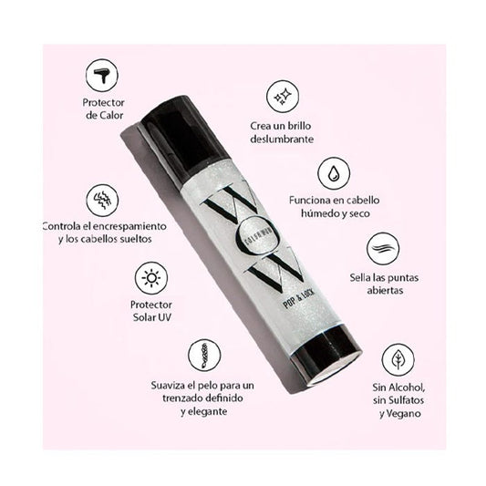 Serum Brillo y Control Color wow