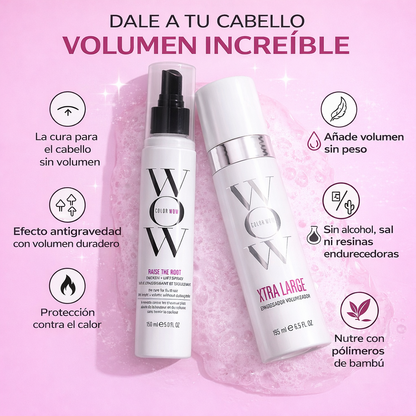 Spray Levanta Raíz + Espuma Voluminizadora