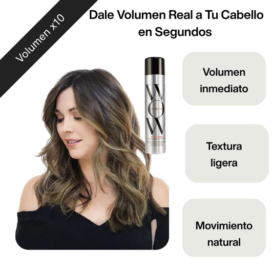 Spray Texturizante Profesional Color WOW – Volumen y Fijación Duradera