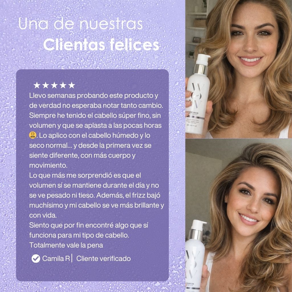 Tratamiento engrosador sin enjuague con infusión de carbohidratos - Color WOW