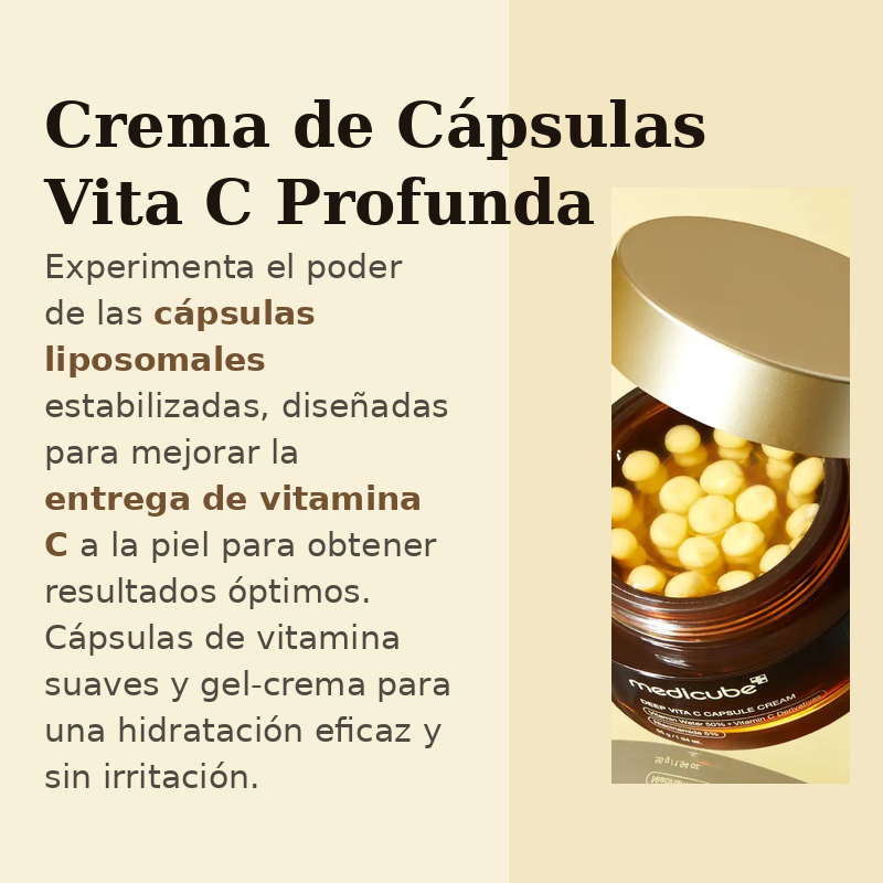 Crema Cápsulas VIT C